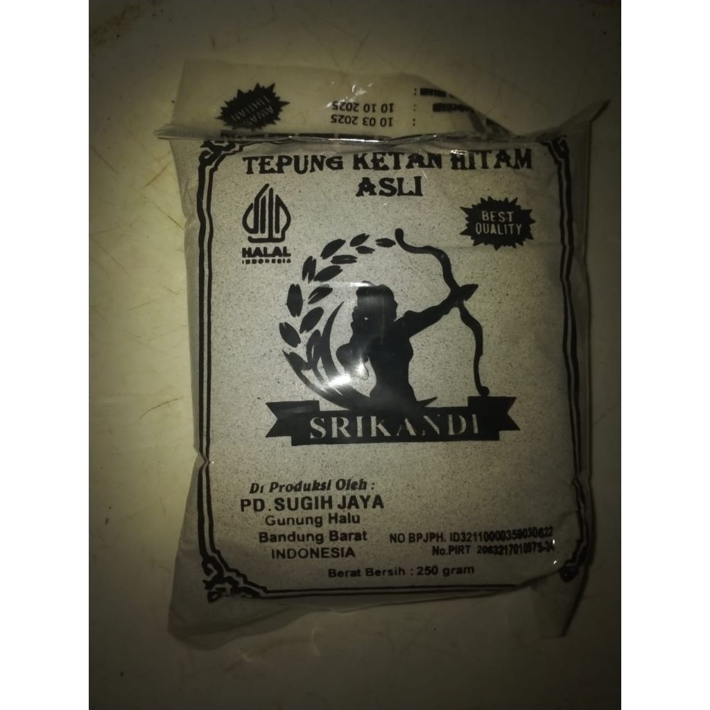 

Tepung Ketan Hitam srikandi 250g
