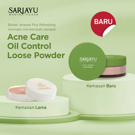 [20gr] Sariayu Acne Care Oil Control Loose Powder / Sariayu Acne Care