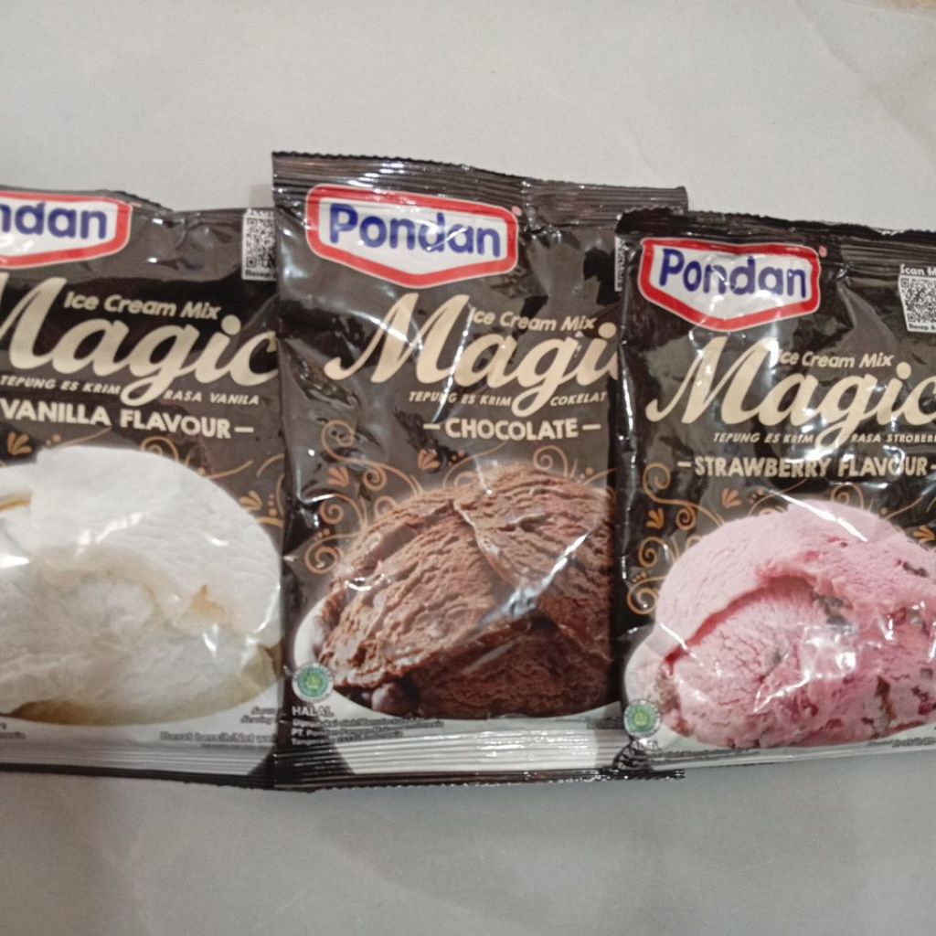 

pondan ice cream magic tepung es krim 75g