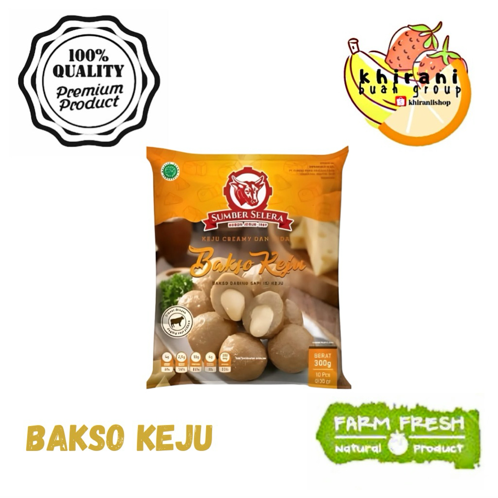 

Frozen Food - Sumber Selera Bakso Keju