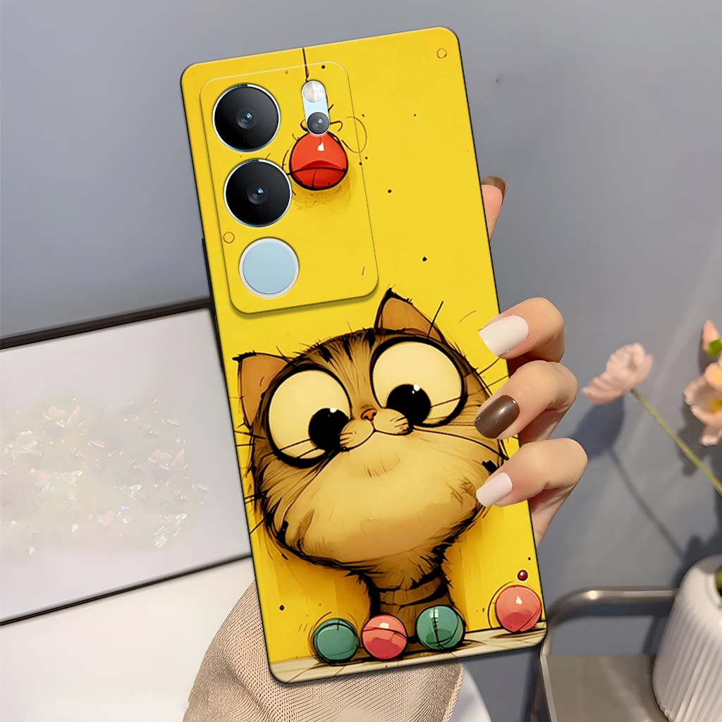 Case VIVO V29 V29E 5G Terbaru - Casing Hp VIVO V29 5G V29E 5G { HC17 } Silikon Hp - Cassing Hp - Kes