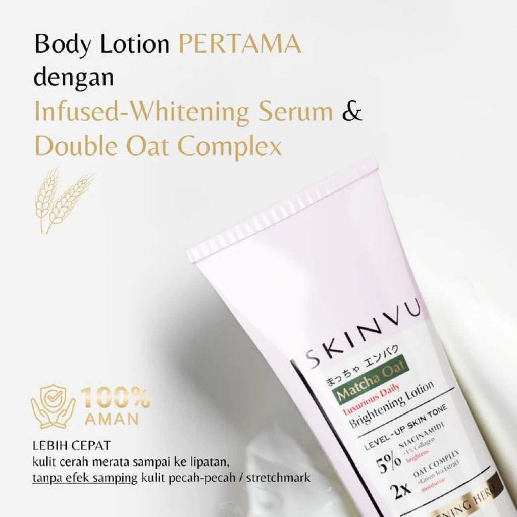 SKINVU WHITENING BODY LOTION/INFUSED SKINVU BODY LOTION
