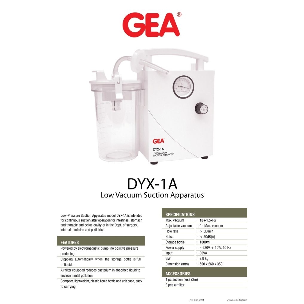 Suction Pump GEA DYX 1A