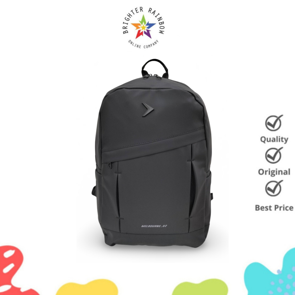 Tas Ransel D.Groove Melbourne 7286 Ransel Anak Sekolah Remaja Laki Laki Backpack Dengan Raincover