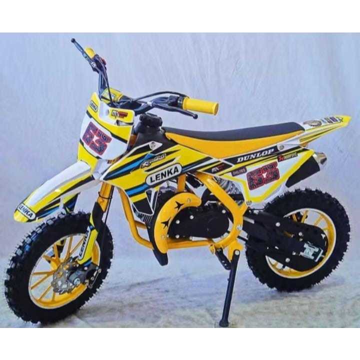 Motor Trail Mini Lenka MC 63 Double Knalpot Motor Trail