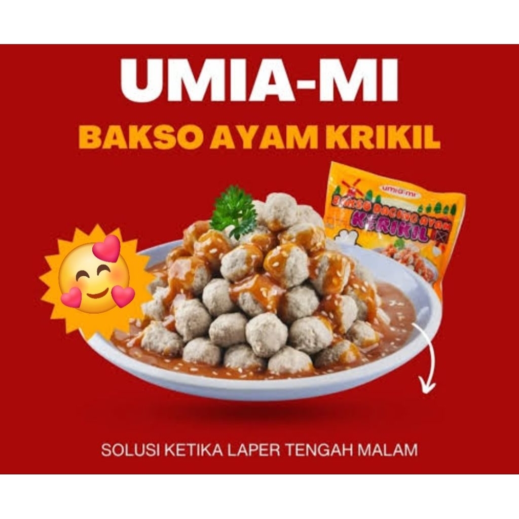 

Umiami BAKSO KERIKIL 500gr isi 100 biji by Bernardi