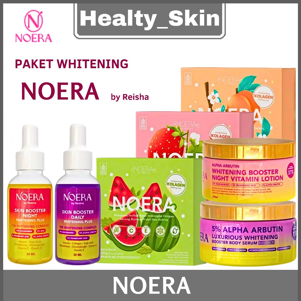 NOERA PAKET LENGKAP WHITENING BOOSTER By reisha