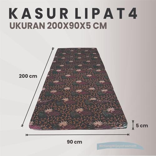 Kasur INOAC Lipat Ukuran 200 x 90 x 5 cm