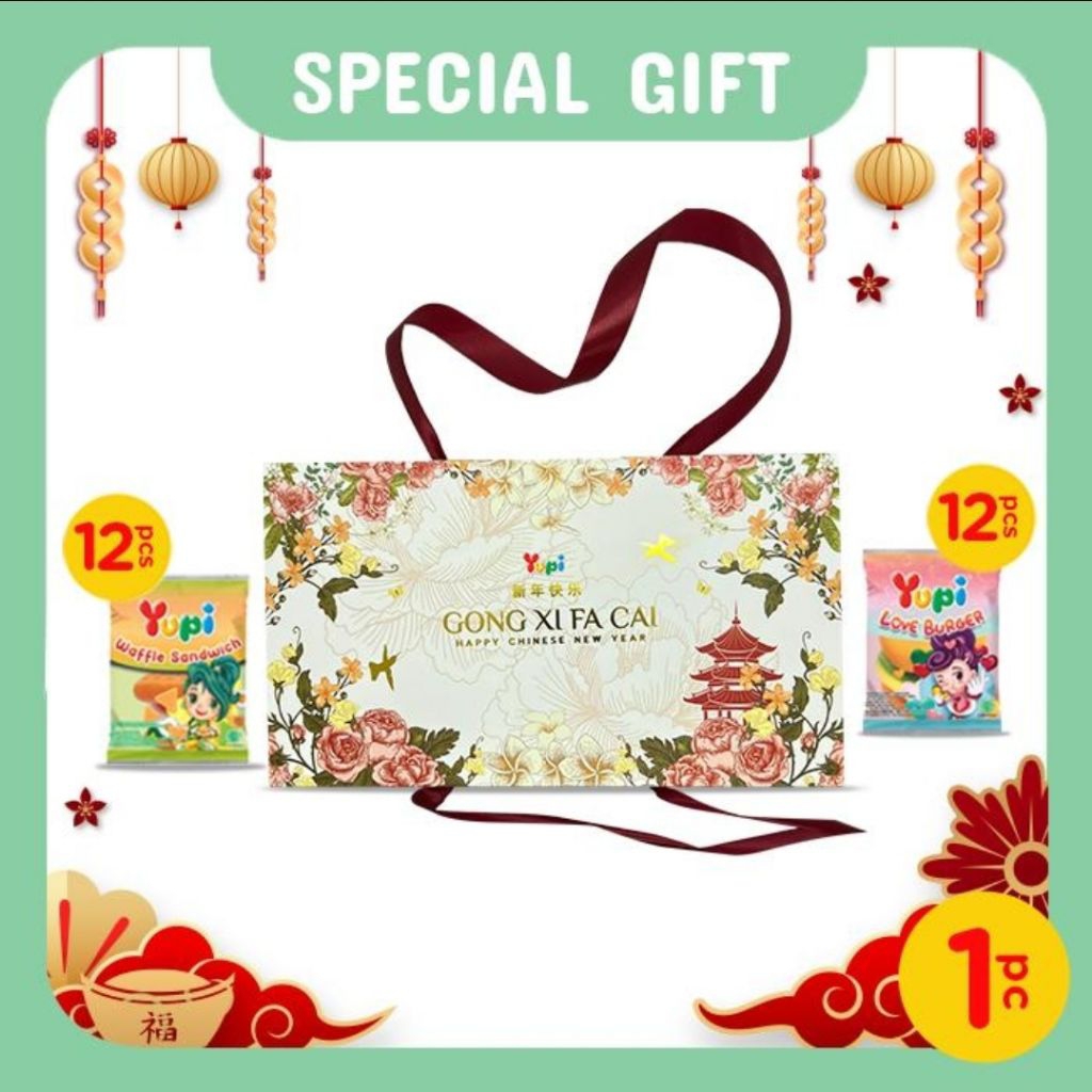 

Yupi Package Imlek Flower Box Limited Edition