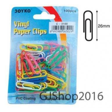 

Paper Clip Clips Klip Kertas Joyko C-3100 Paperclip Warna