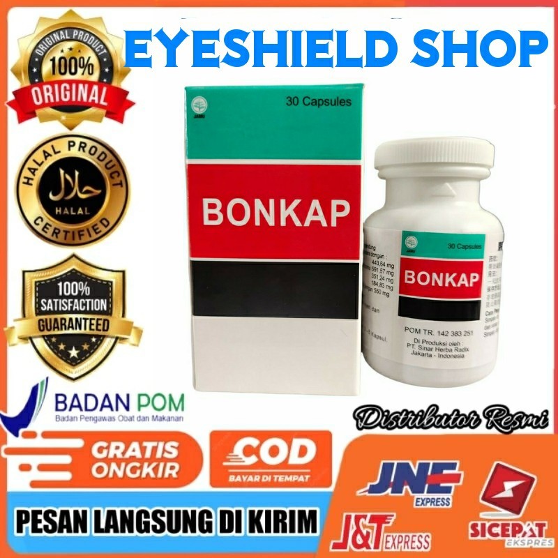 Bonkap Obat Patah Tulang Retak Meredakan Nyeri Tulang Dan Bengkak Original