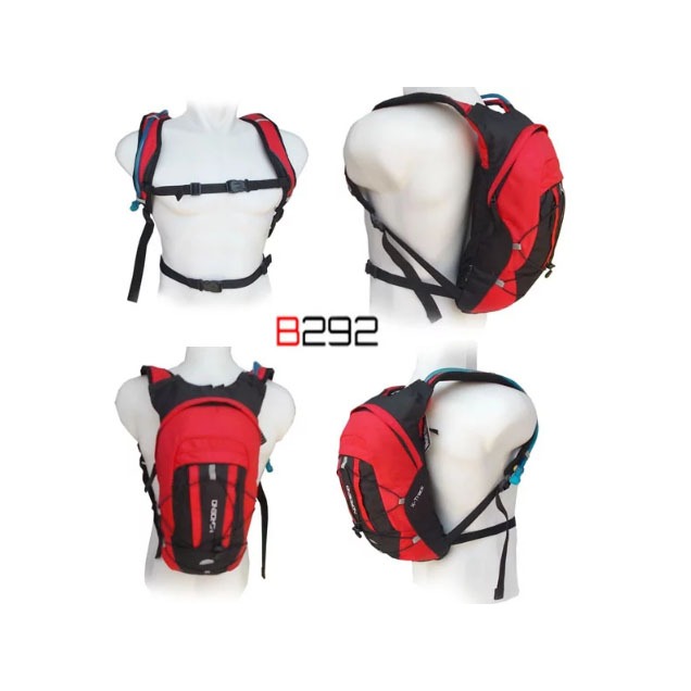 Tas Hydropack Trail running Nordend B292 merah