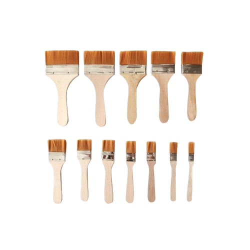 

Bali Art Supplies - Kuas Lukis Datar - Flat Paint Brush No. 1-12