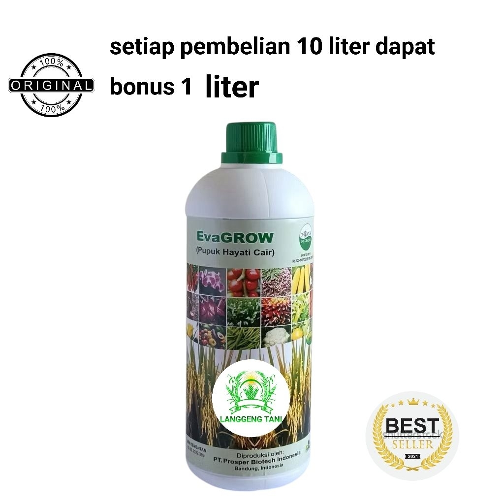 pupuk cair organik hantu evagrow 1 liter
