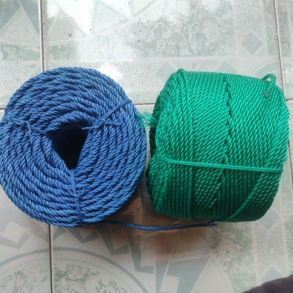 Tali tambang PE 3mm/Tali tampar plastik PE 3mm