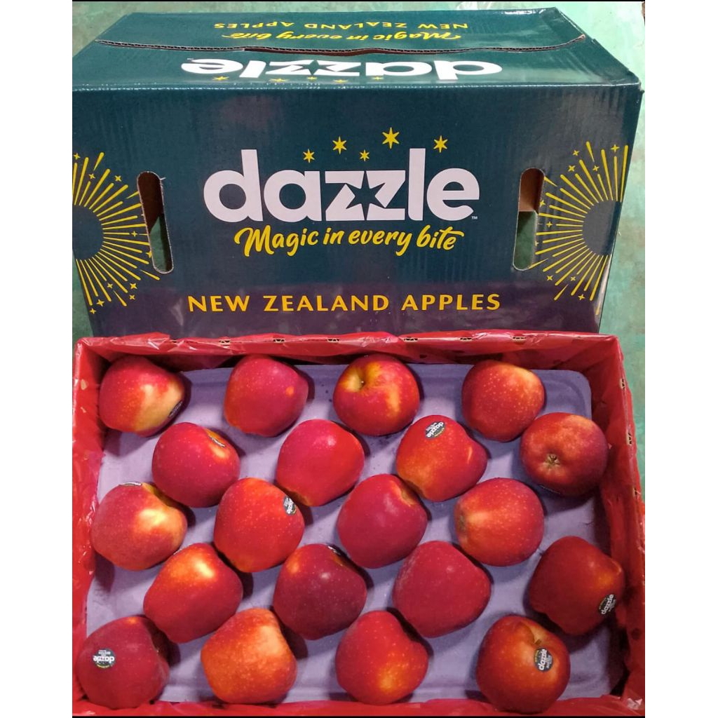 

Apel Dazzle Premium 1 Kg | Buah Segar Impor | Manis & Crunchy