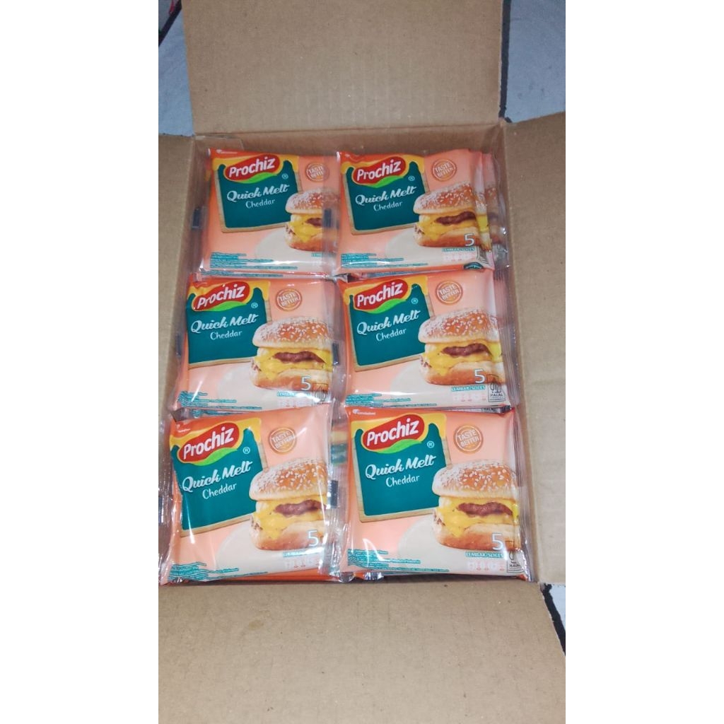 

Keju Prochiz QuickMelt Chedder Slice 5 Taste Better