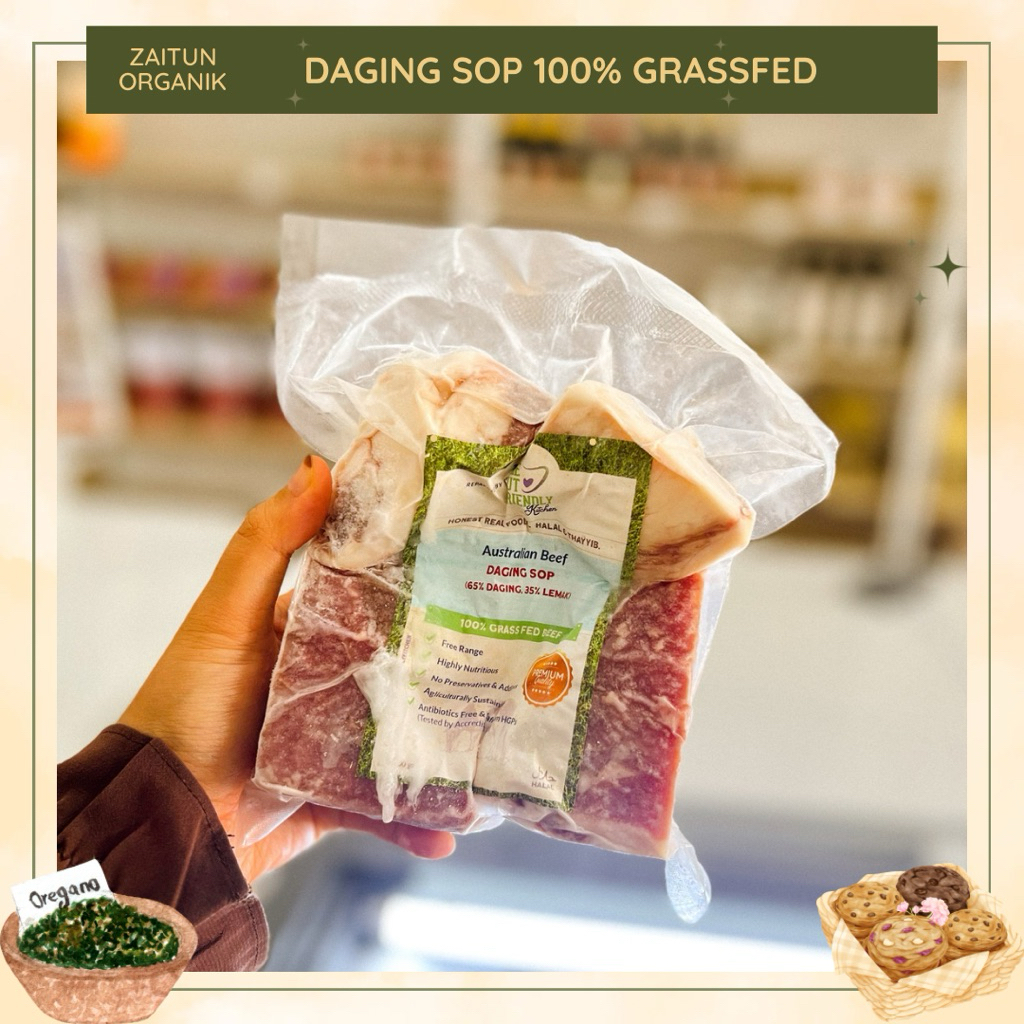 

Daging sop grassfed | Daging sop 100% grassfed beef
