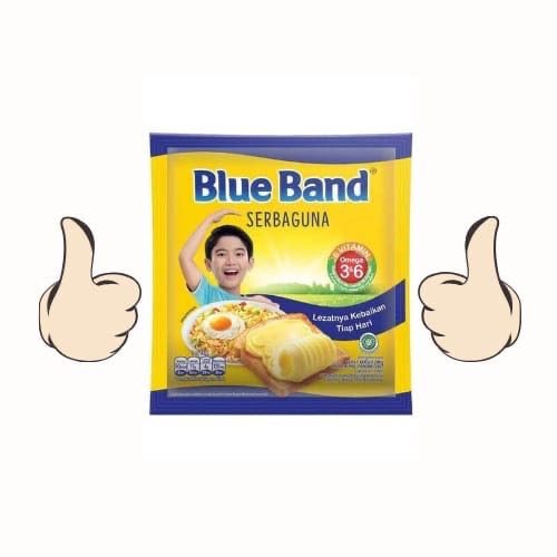 

Blue band 200 gram exp februari 2026
