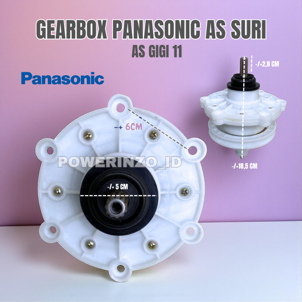 GEARBOX MESIN CUCI PANASONIC GIGI 11