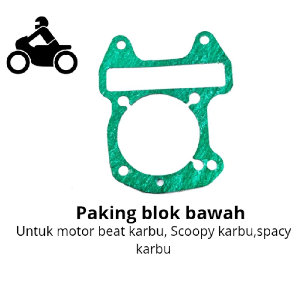 paking blok bawah beat karbu/Scoopy karbu/spacy karbu