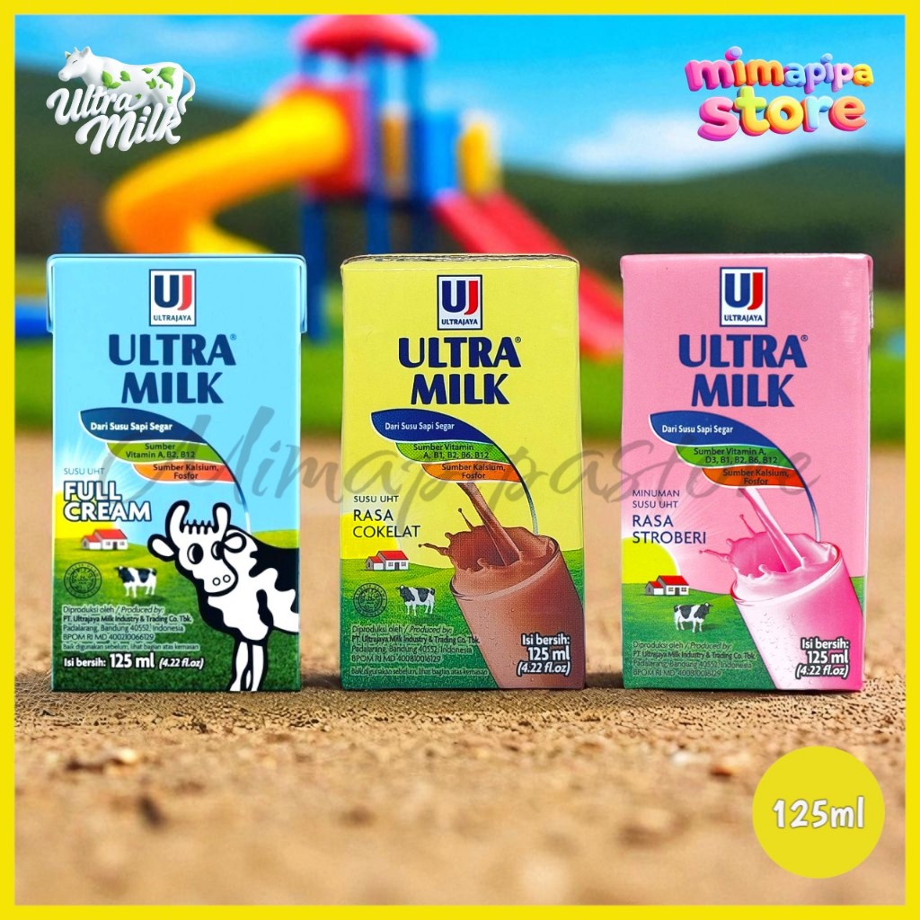 

Ultra Milk / Susu Ultra Varian Rasa 125ml