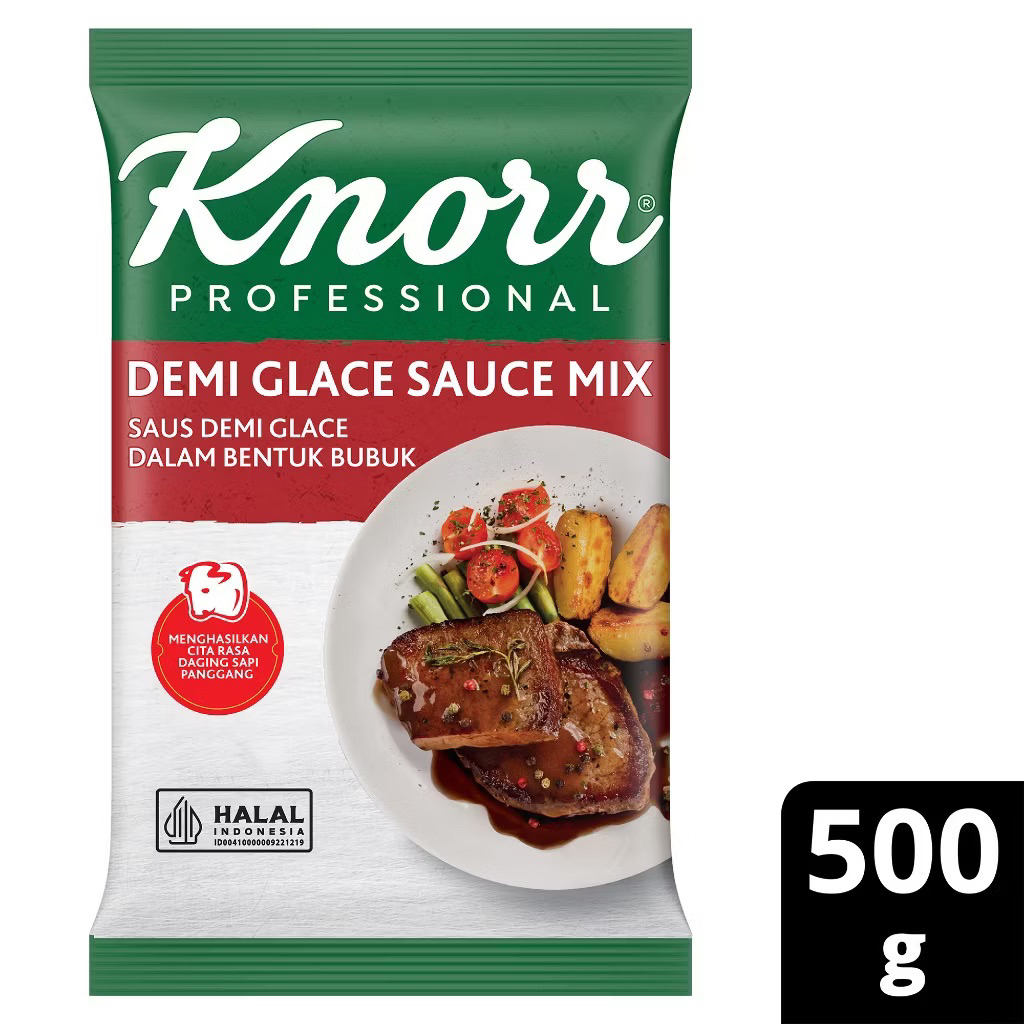 

Knorr Demi Glace Sauce Mix / Saus Demiglace 500G / 500gr