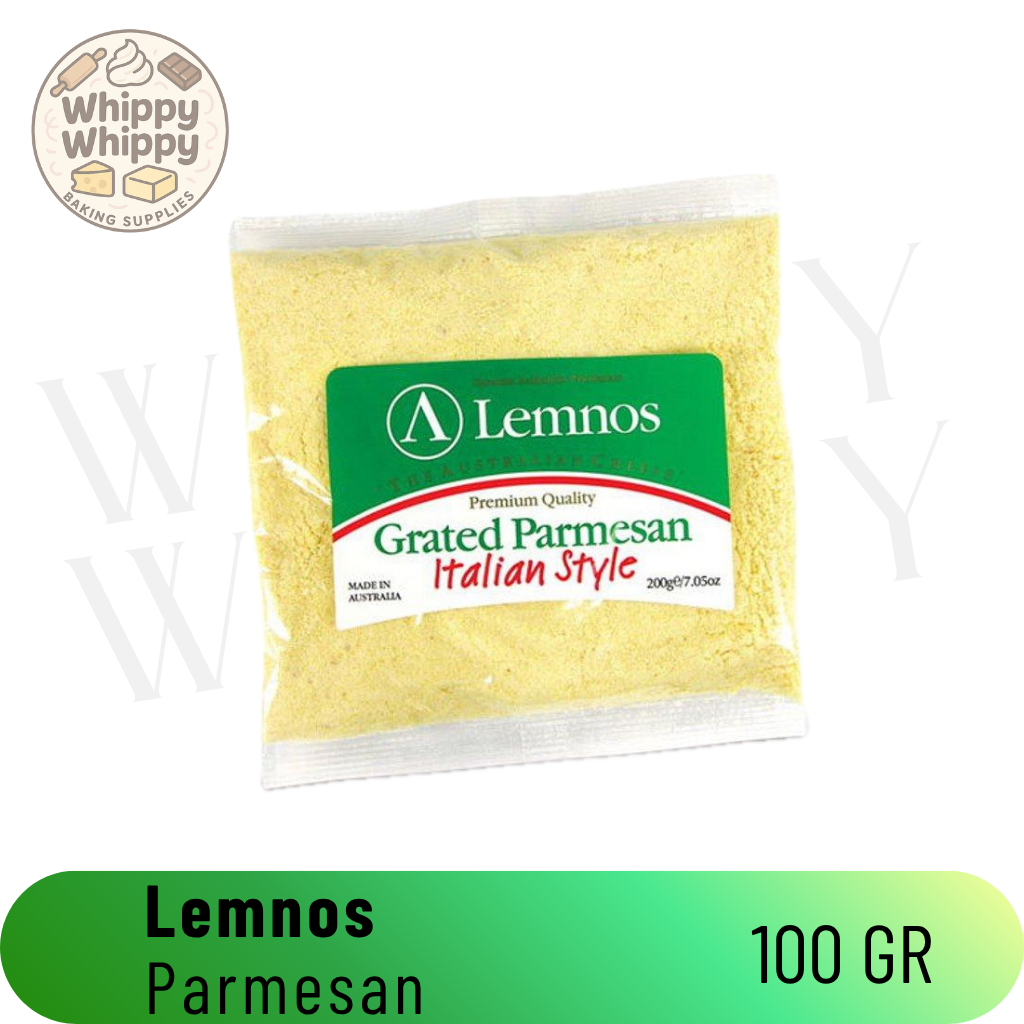 

Lemnos Parmesan Cheese 100GR / Keju Parmesan / parmesan tabur