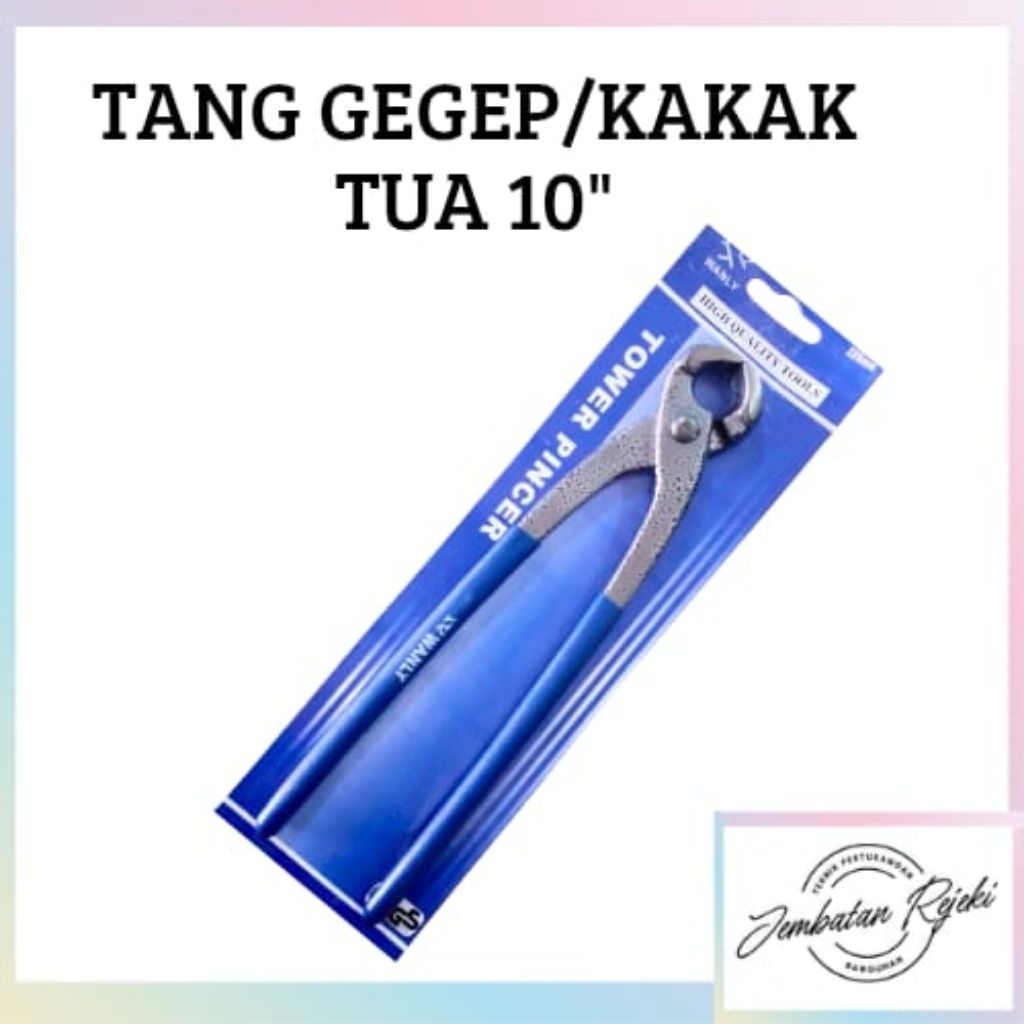 Tang Kakatua Wanly / Tang Gegep 10 inch