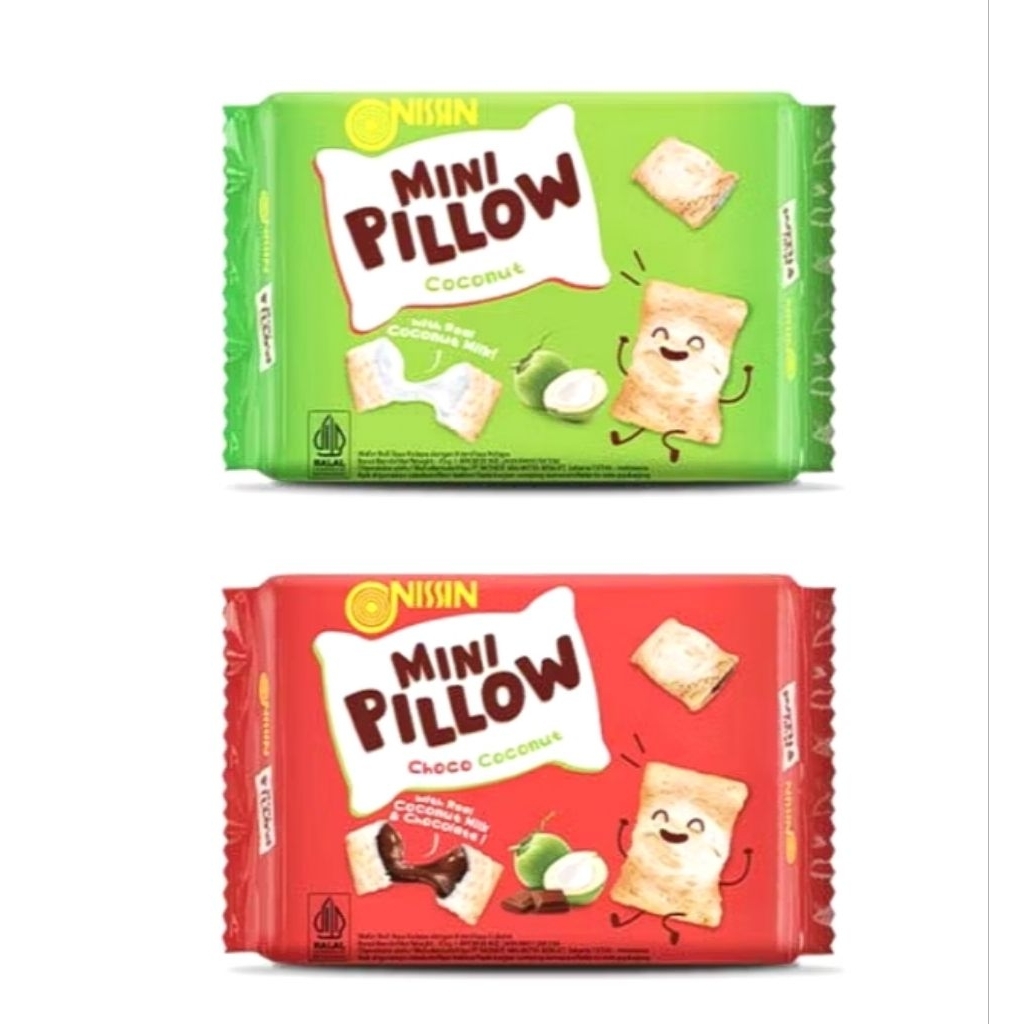 

Nissin Mini Pillow Choco Coconut 70 gram