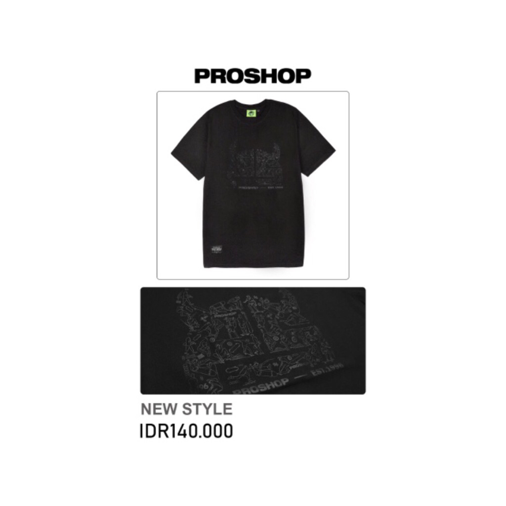 T-shirt proshop, distro bandung