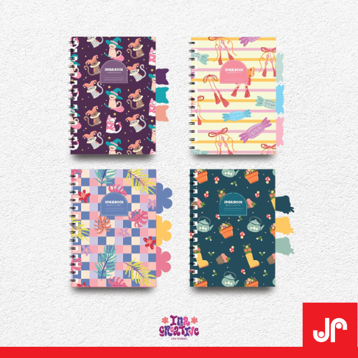 

INA CREATIVE NOTEBOOK SPIRAL DIECUT A6 | NOTEBOOK BUKU CATATAN MINI / NOTEBOOK MOTIF LUCU / DIARY BOOK JOURNAL BOOK / BUKU CATATAN