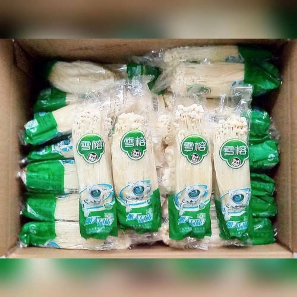 

Jamur Enoki Kemasan 100 Gram/pack
