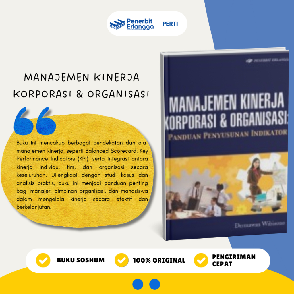 [Erlangga Official] Manajemen Kinerja Korporasi & Organisasi - Dermawan Wibisono