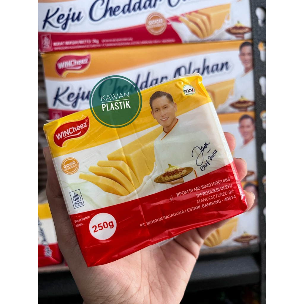 

KEJU WINcheez 250gr | keju serut topping makanan minuman kue