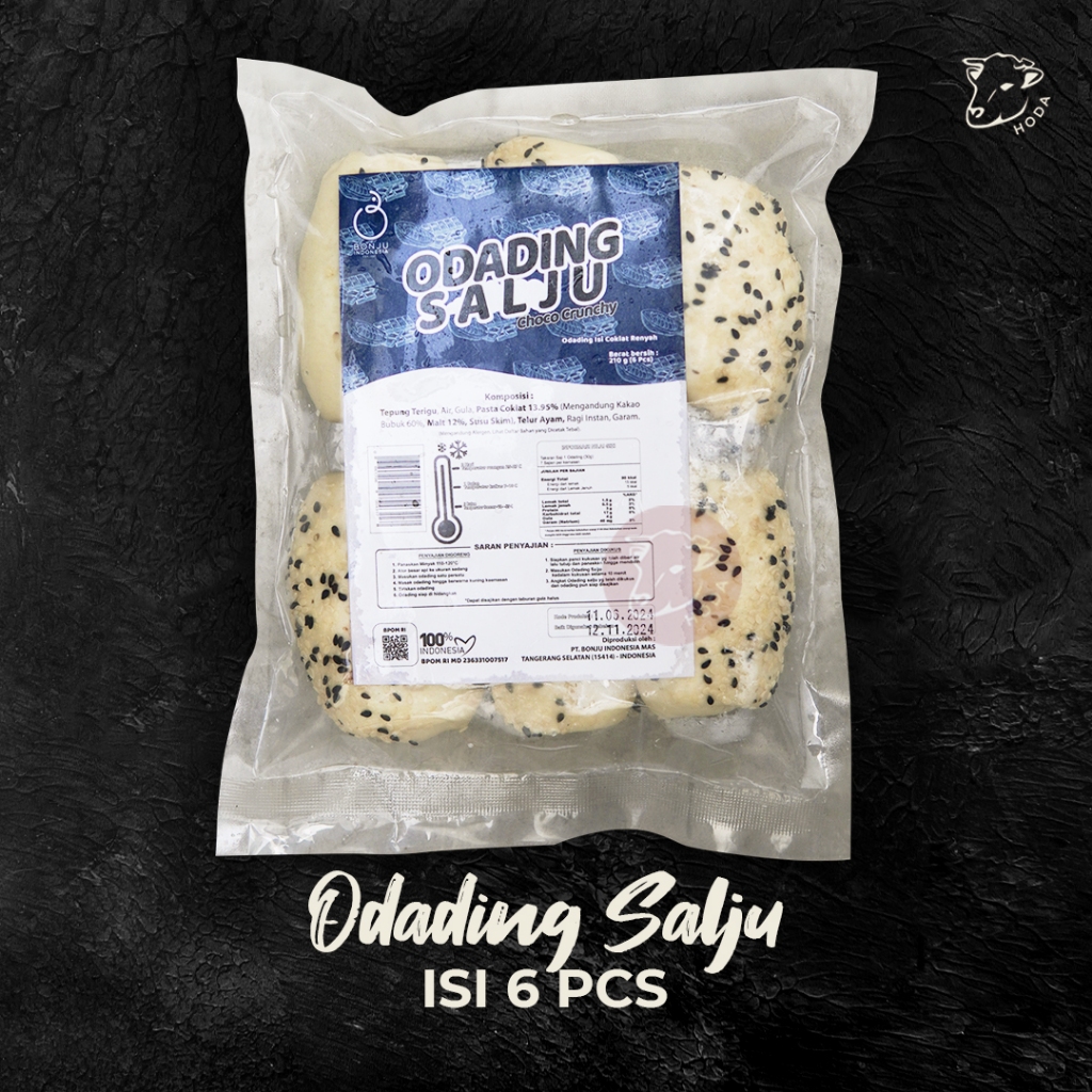 

Bonju Odading Salju Choco Crunchy Isi 6pcs | 210gr