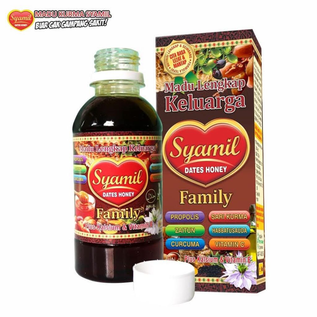 

Madu Syamil Family 280g Dates Honey