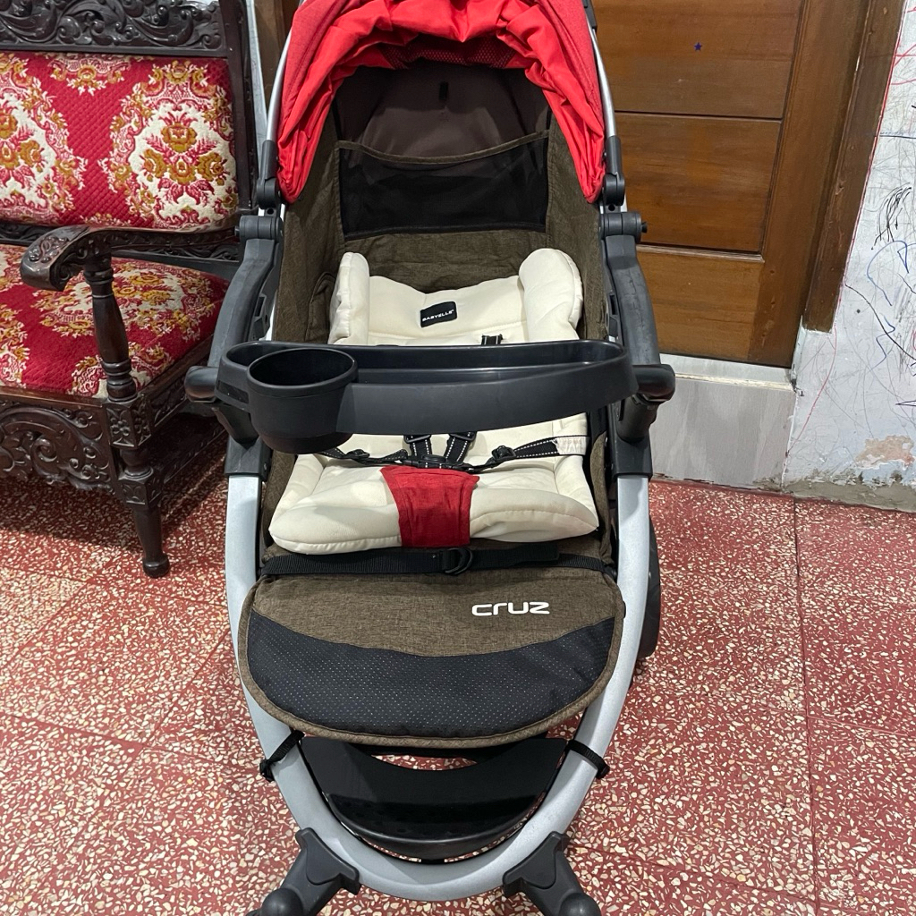 stroller baby elle cruz + car seat