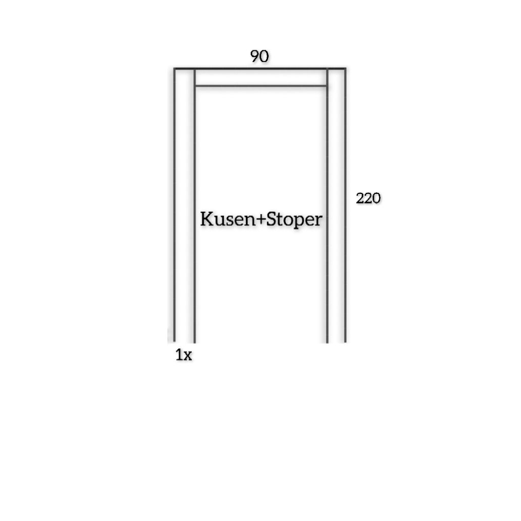 kusen Aluminium Alexindo 4 inch L90 x T220
