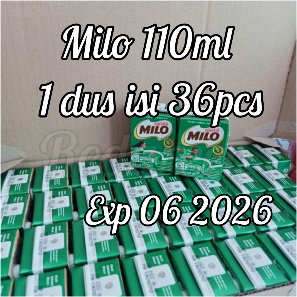 

Susu Milo 1 dus 110 ml isi 36 kotak active go 1 karton isi 36pcs 110ml