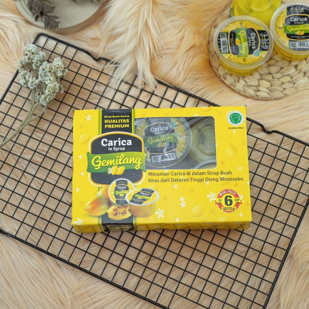 

Carica Gemilang Isi 6 Cup 115gr Carica Berkualitas Bisa Kirim Instant Jogja