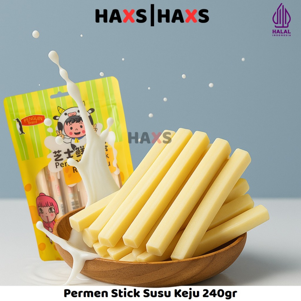 

Permen Lunak Susu Viral 240g Isi 12 Stik Halal