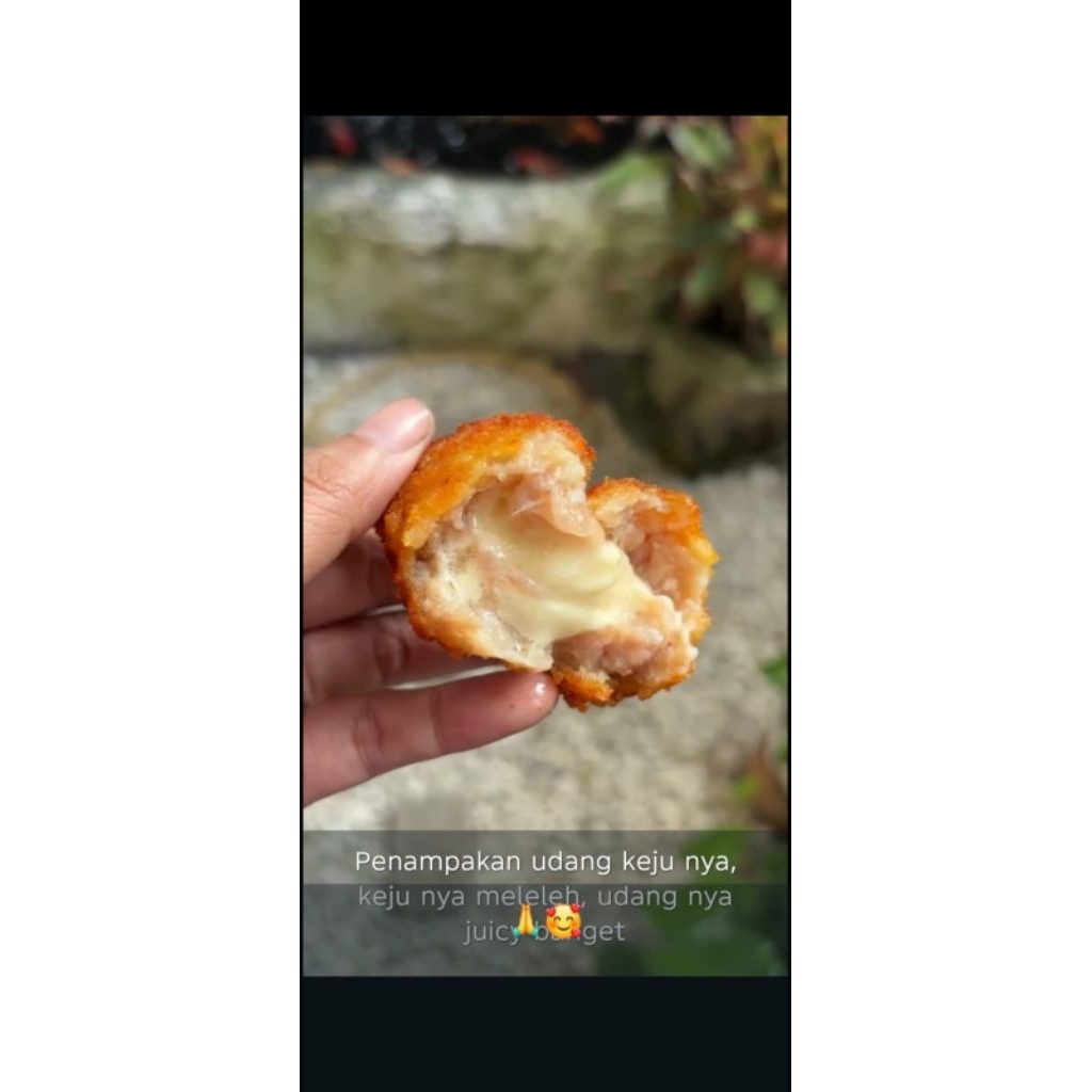 

DIMSUM UDANG KEJU/NAGET UDANG KEJU/isi 10