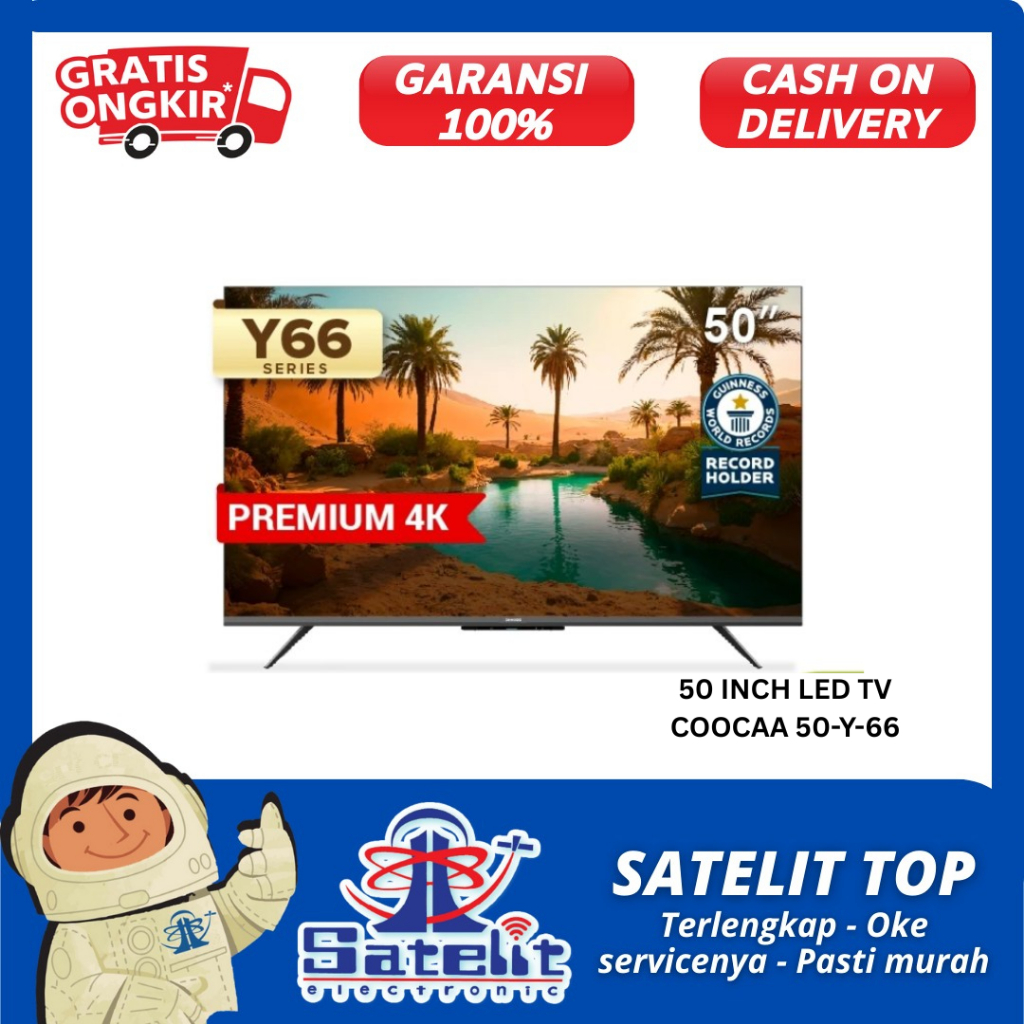 50 INCH LED TV COOCAA 50-Y-66