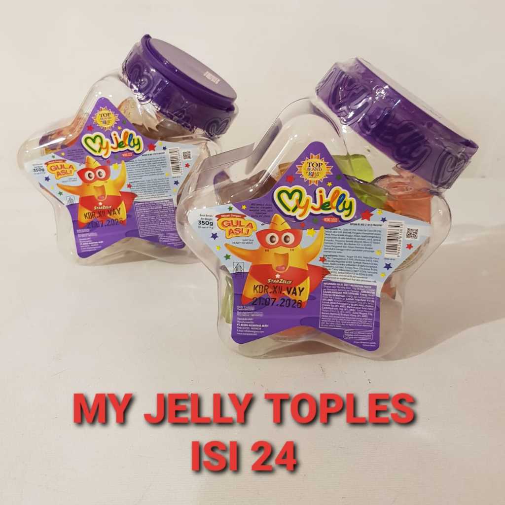 

My JELLY TOPLES isi 24 PCS / My JELLY Wong Coco 350 gr