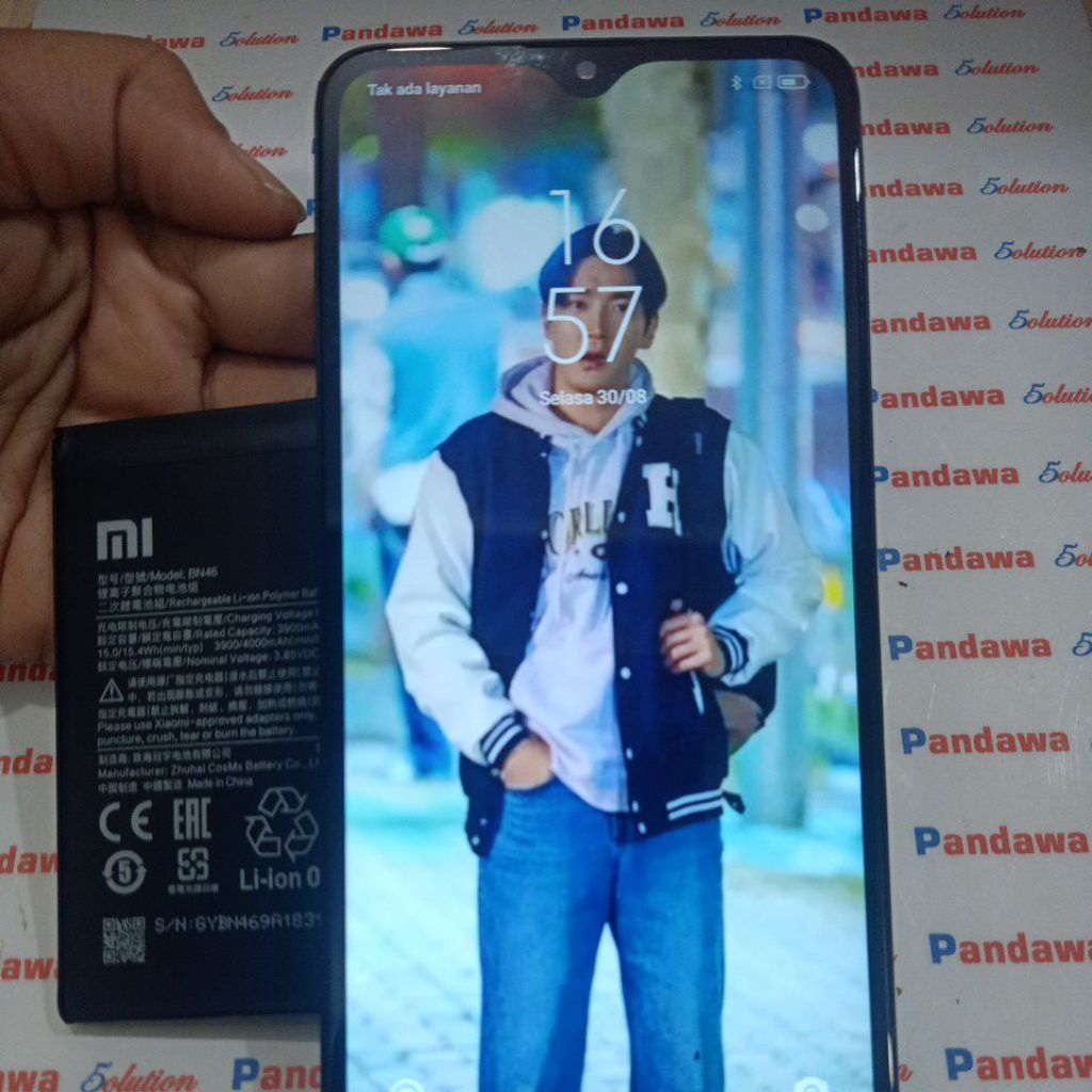 lcd redmi 8a pro + fram ( ori copotan )