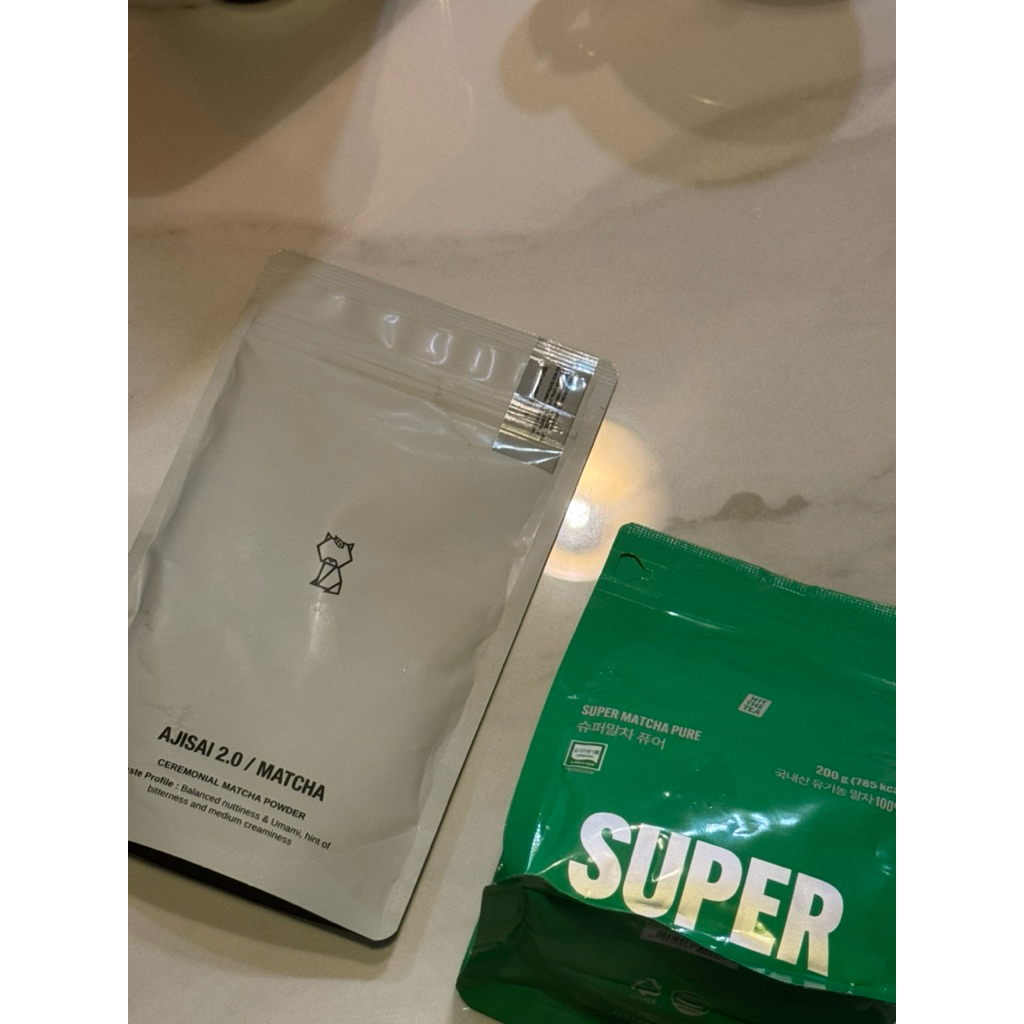 

MATCHA ceremonial grade powder NIKO NEKO Ajisai 2.0 80gr , Super matcha 200gr (kemasan ORI)