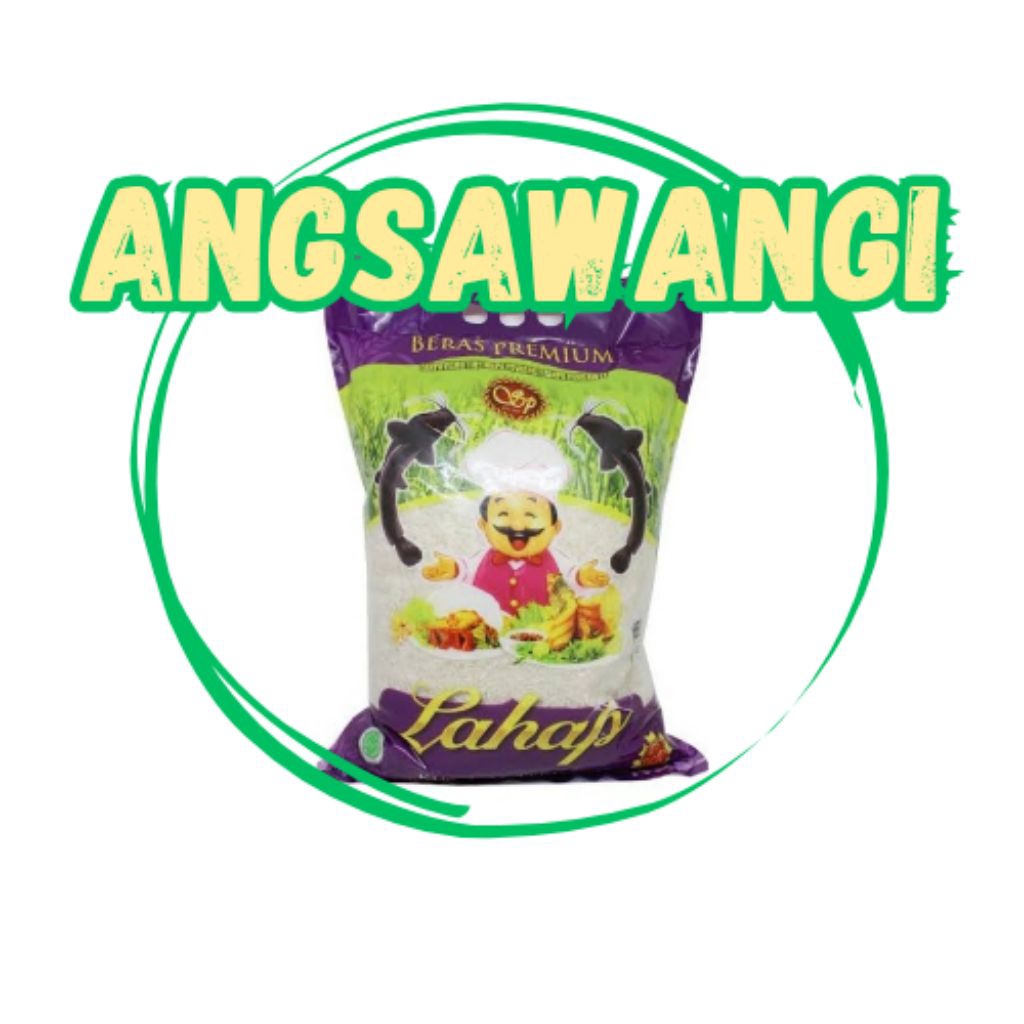 

Beras Premium Lahap Lele kemasan 5kg