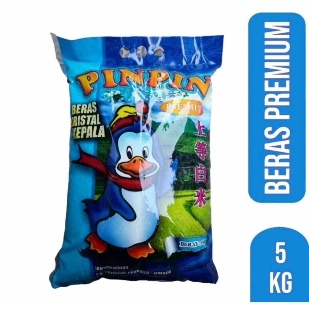 

Beras Pinpin kemasan 5kgx4pack
