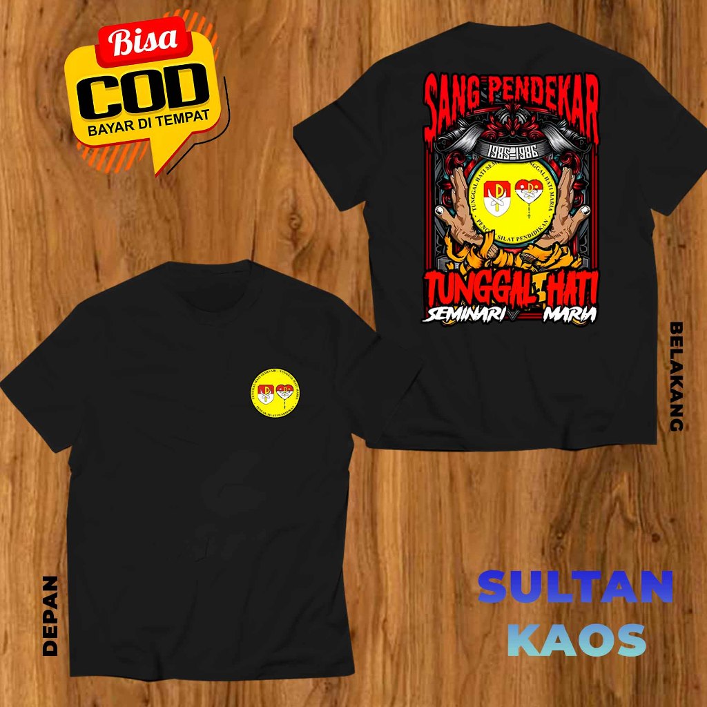 Kaos Dewasa Sablon Keluarga Besar Pasukan Gereja THS THM SANG PENDEKAR TUNGGAL HATI Kaos Distro Penc